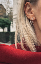 Load image into Gallery viewer, DewDrops Multi Diamond Earrings