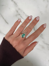 Load image into Gallery viewer, Manyara Emerald Diamond Ring