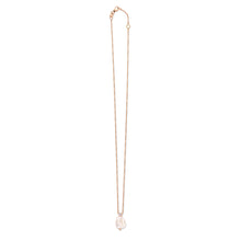 Load image into Gallery viewer, Keshi Pearl Diamond Necklace