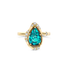 Load image into Gallery viewer, Manyara Emerald Diamond Ring