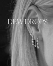 Load image into Gallery viewer, DewDrops Multi Diamond Earrings
