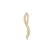 Load image into Gallery viewer, Verbier Gold Earring