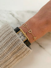 Load image into Gallery viewer, Triple Diamond Letter Bracelet