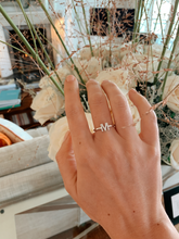 Load image into Gallery viewer, Valkiers Diamond Letter Ring