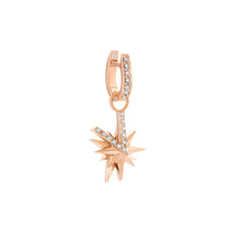 Load image into Gallery viewer, Single Antwerp Star Gold Earring