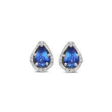 Load image into Gallery viewer, Manyara Tanzanite diamond Earring