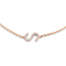 Load image into Gallery viewer, Valkiers Diamond Letter Bracelet