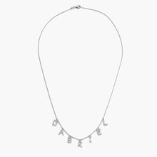 Load image into Gallery viewer, Valkiers Diamond Letter Necklace