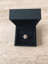 Load image into Gallery viewer, Full Bloom Morganite yellow gold ring