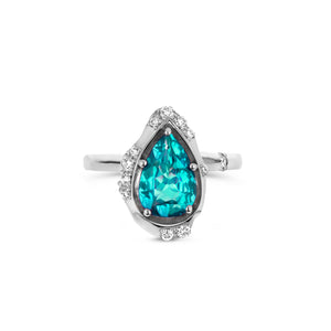 Manyara Emerald Diamond Ring