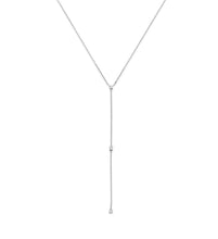 Load image into Gallery viewer, DewDrops Diamond Lariat Necklace