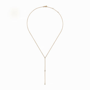 DewDrops Diamond Lariat Necklace