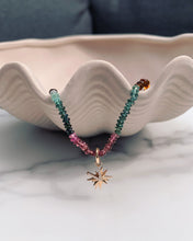 Load image into Gallery viewer, Multicolour Tourmaline necklace