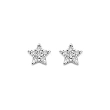 Load image into Gallery viewer, Tiny Star diamond earring