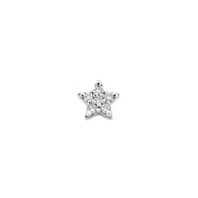Load image into Gallery viewer, Tiny Star diamond earring