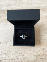 Load image into Gallery viewer, Full Bloom London Blue Topaz diamond ring