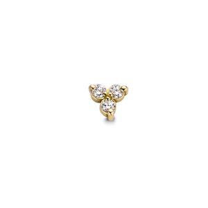 Valkiers Amalfi Triple diamond earring