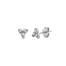 Load image into Gallery viewer, Valkiers Amalfi Triple diamond earring